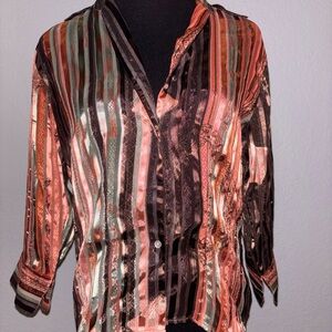 Jaipur Vibrant Striped Blouse
